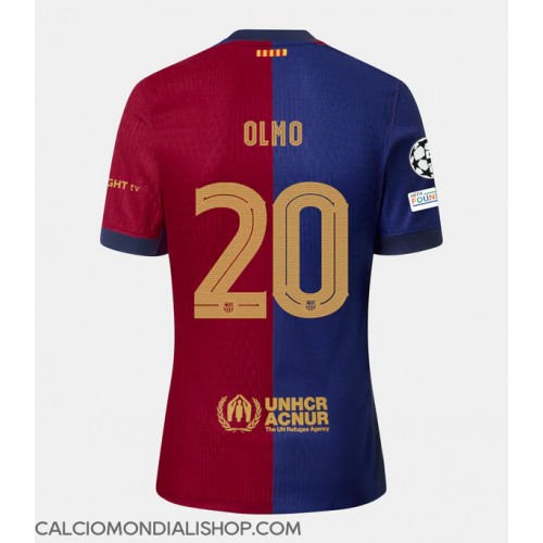 Maglie da calcio Barcelona Dani Olmo #20 Prima Maglia 2024-25 Manica Corta